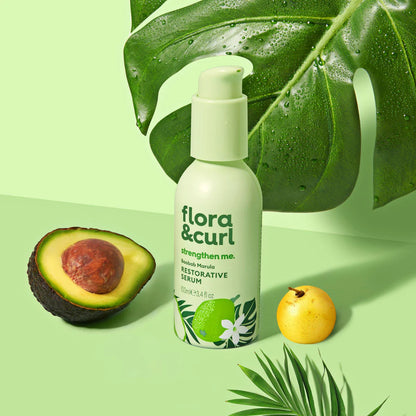 Flora &amp; Curl Baobab Marula Restorative Serum 100ml