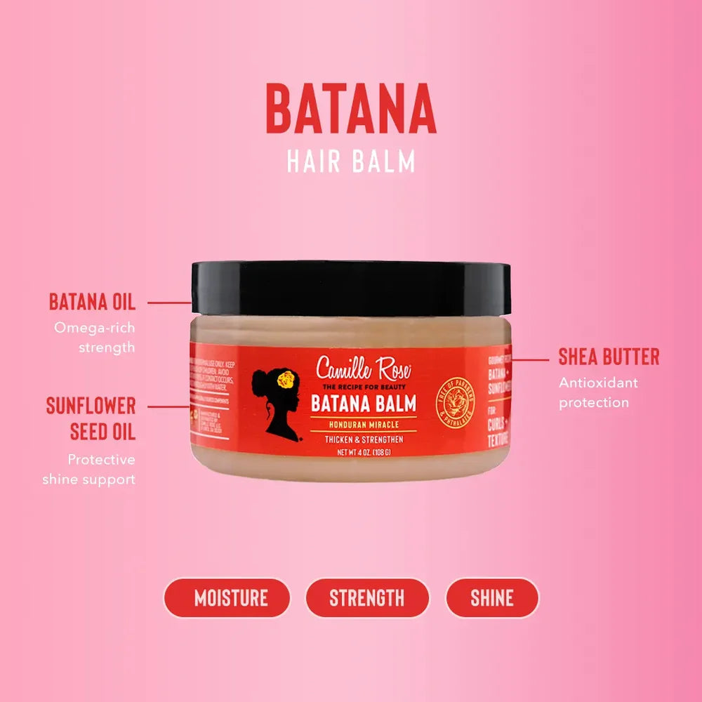 Camille Rose Honduran Miracle Batana Balm 4oz / 108g