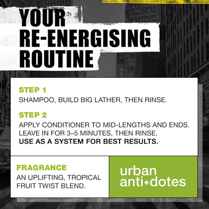 Bed Head by TIGI Re-Energize Shampoo &amp; Conditioner Set (2x750ml)