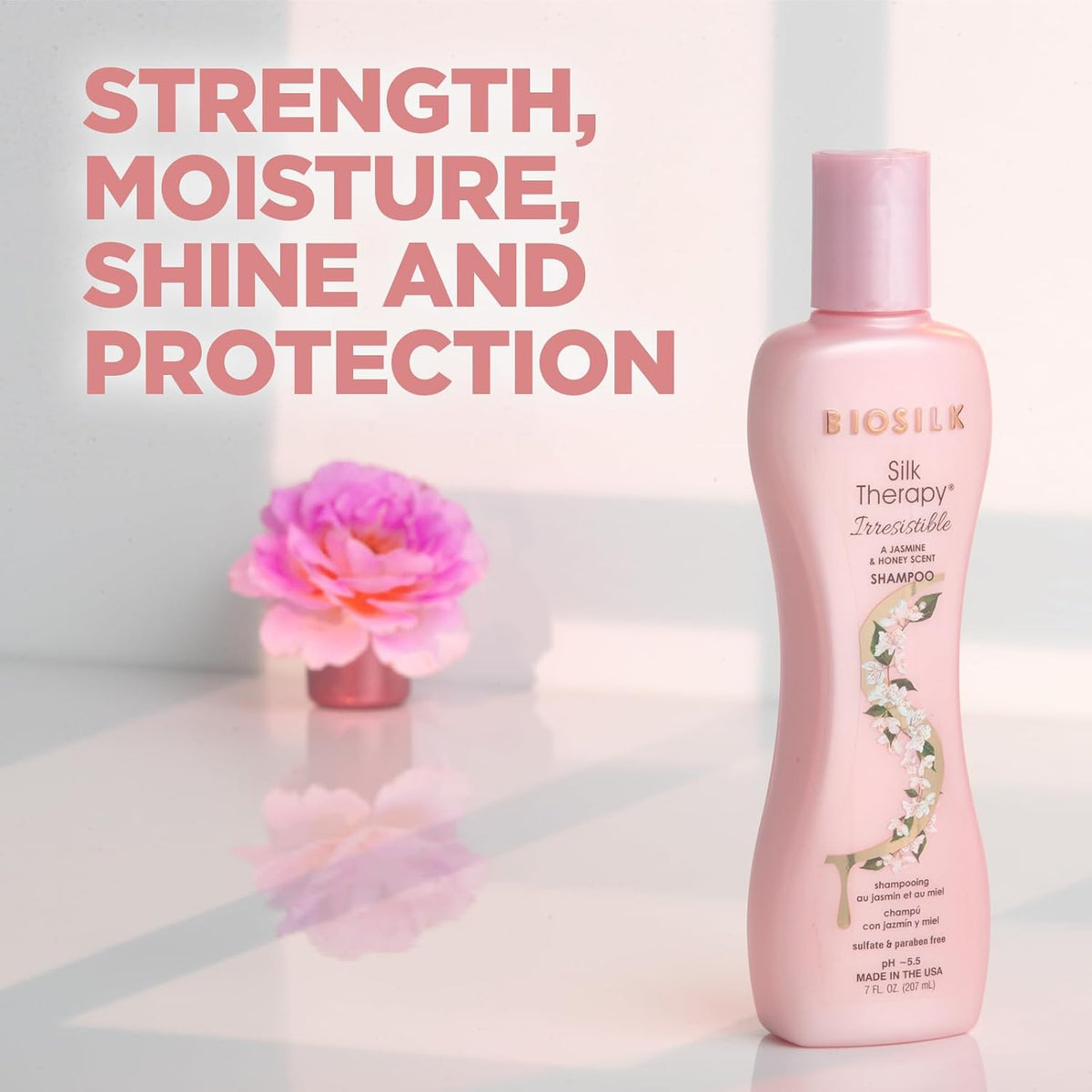 BioSilk Silk Therapy Irresistible A Jasmine & Honey Scent Shampoo 207ml