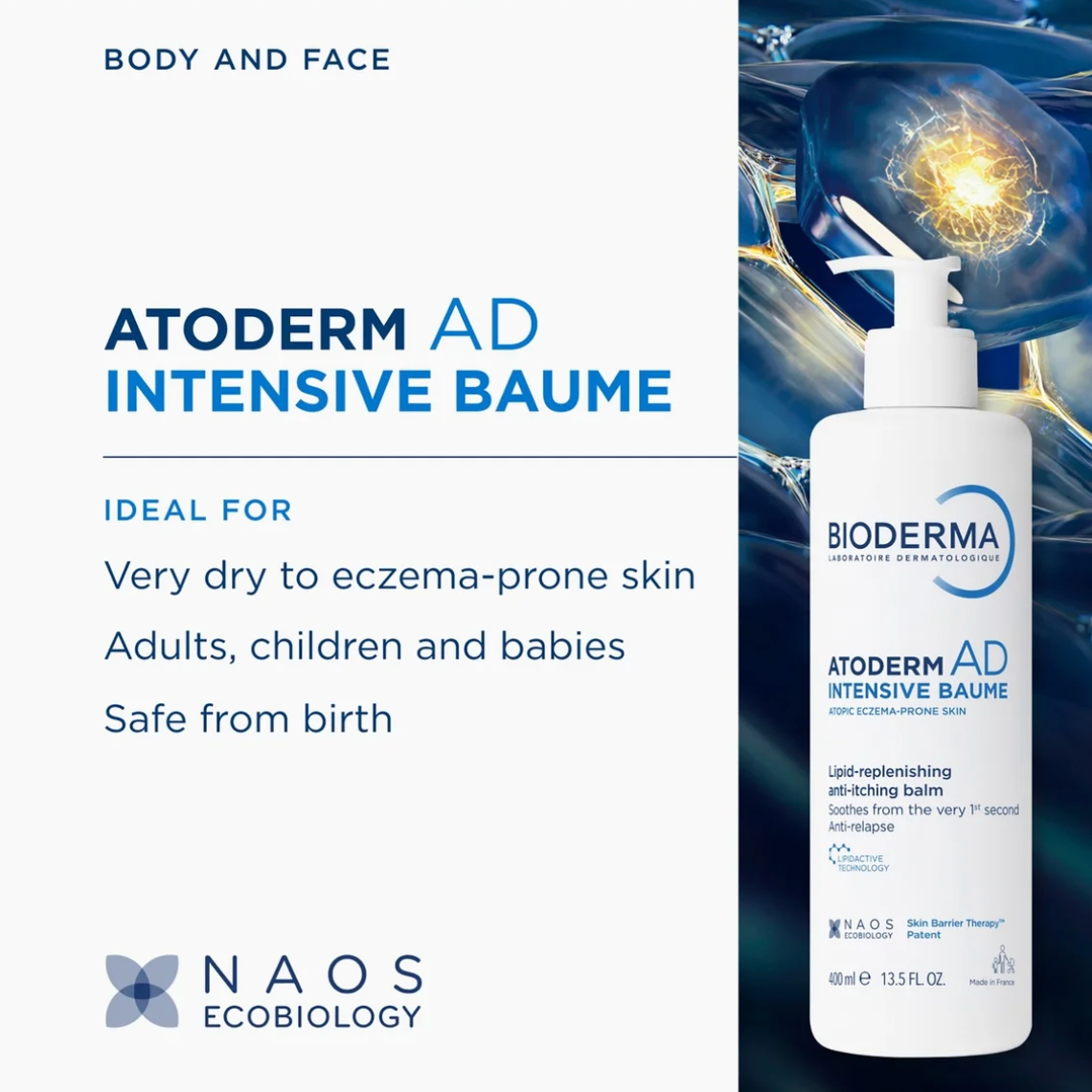 Bioderma Atoderm Intensive AD Anti-Itching Balm 400ml
