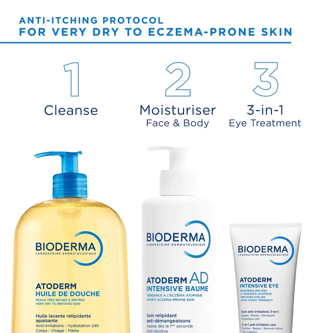 Bioderma Atoderm Intensive AD Anti-Itching Balm 400ml