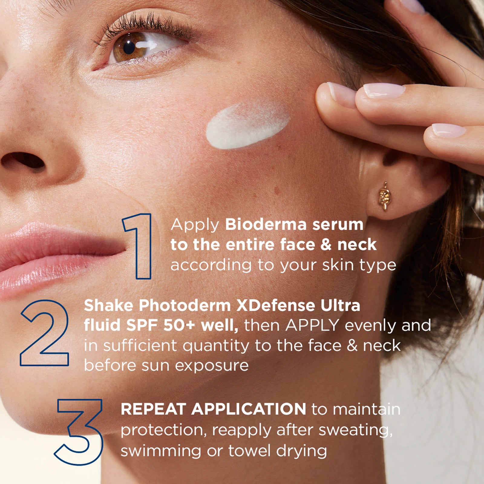 Bioderma Photoderm XDefense Ultra Fluid SPF50+ Invisible 40ml how to use