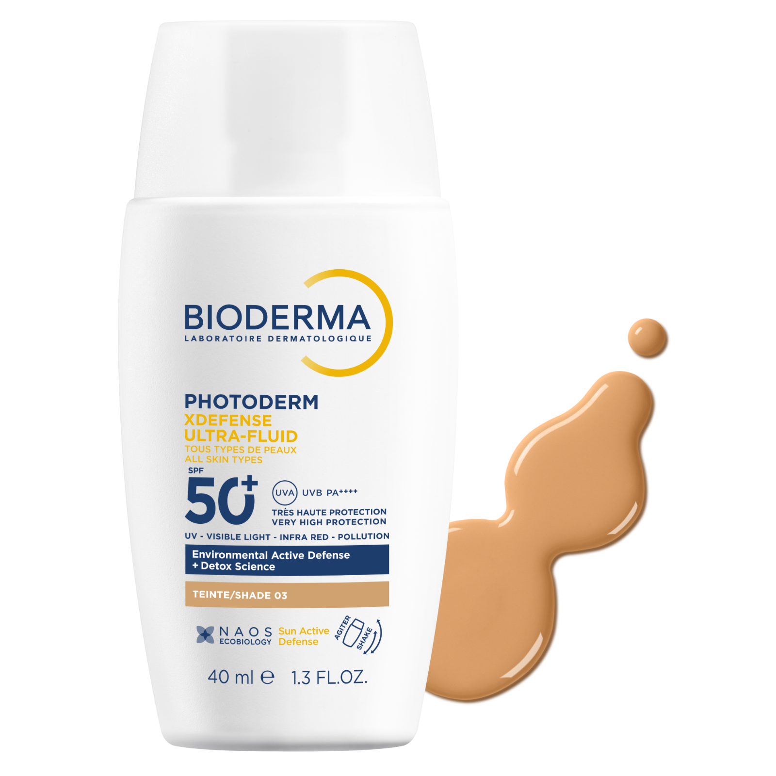 Bioderma Photoderm XDefense Ultra Fluid SPF50+ Tinted 40ml shade 03