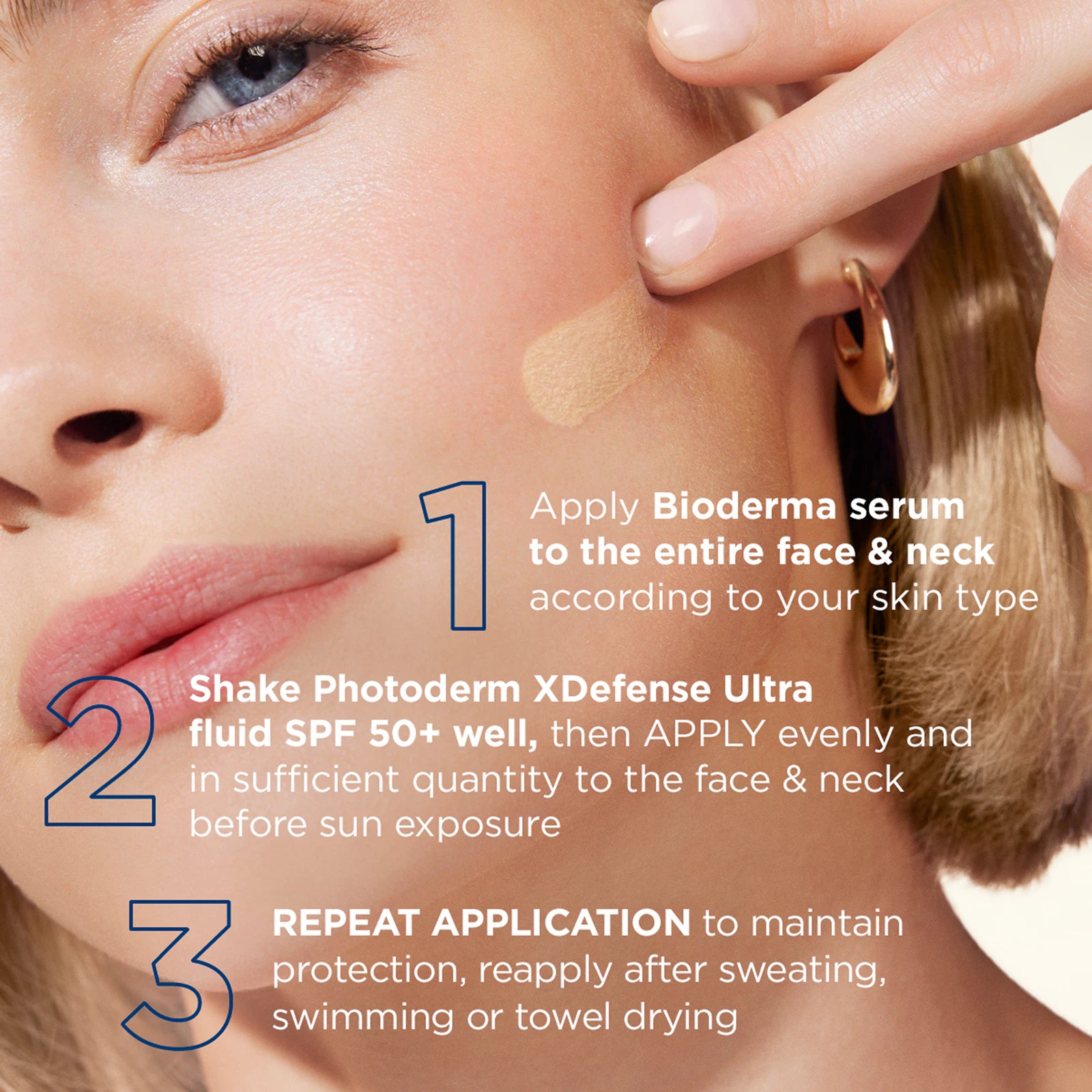 Bioderma Photoderm XDefense Ultra Fluid SPF50+ Tinted 40ml how to use