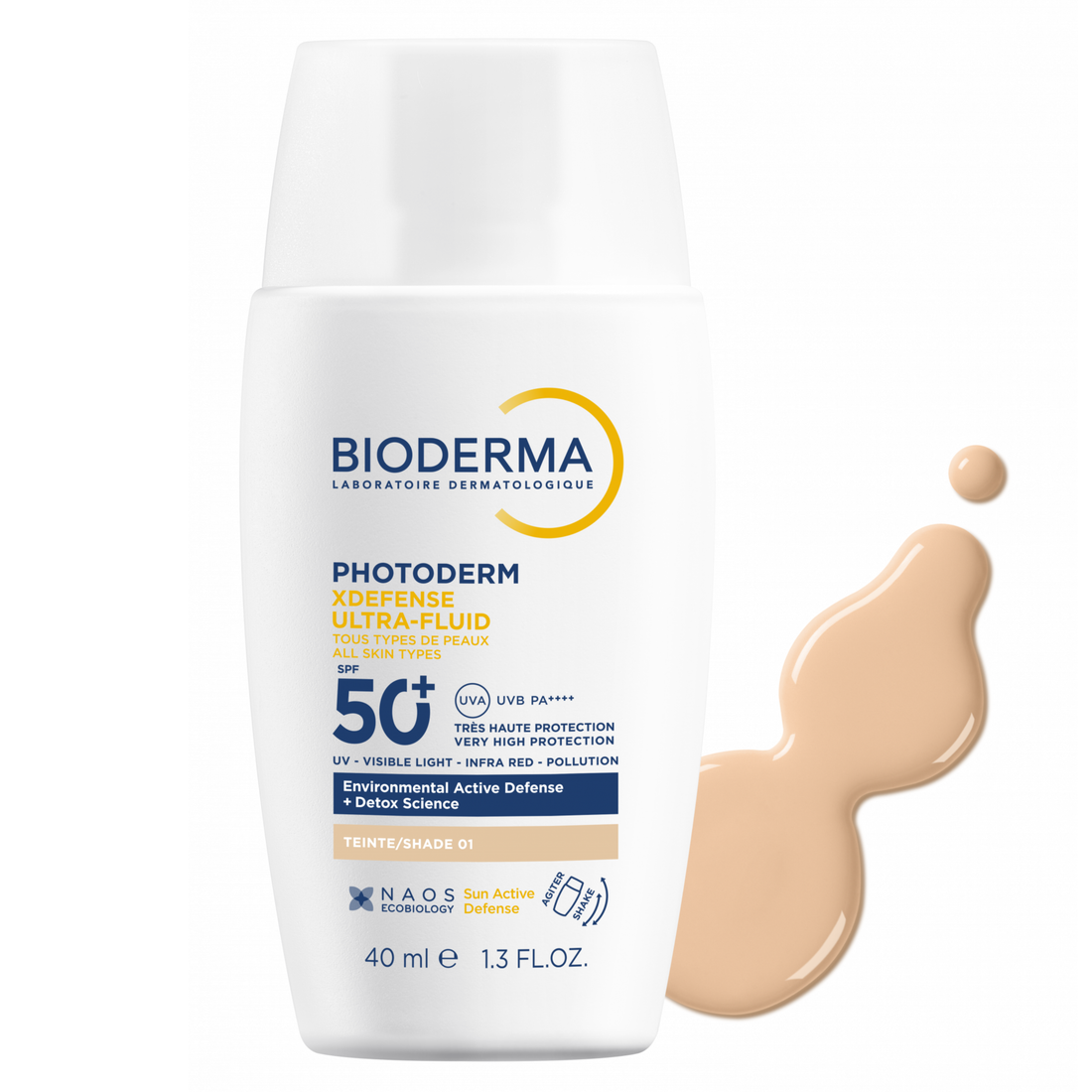 Bioderma Photoderm XDefense Ultra Fluid SPF50 Tinted 40ml Shade 01