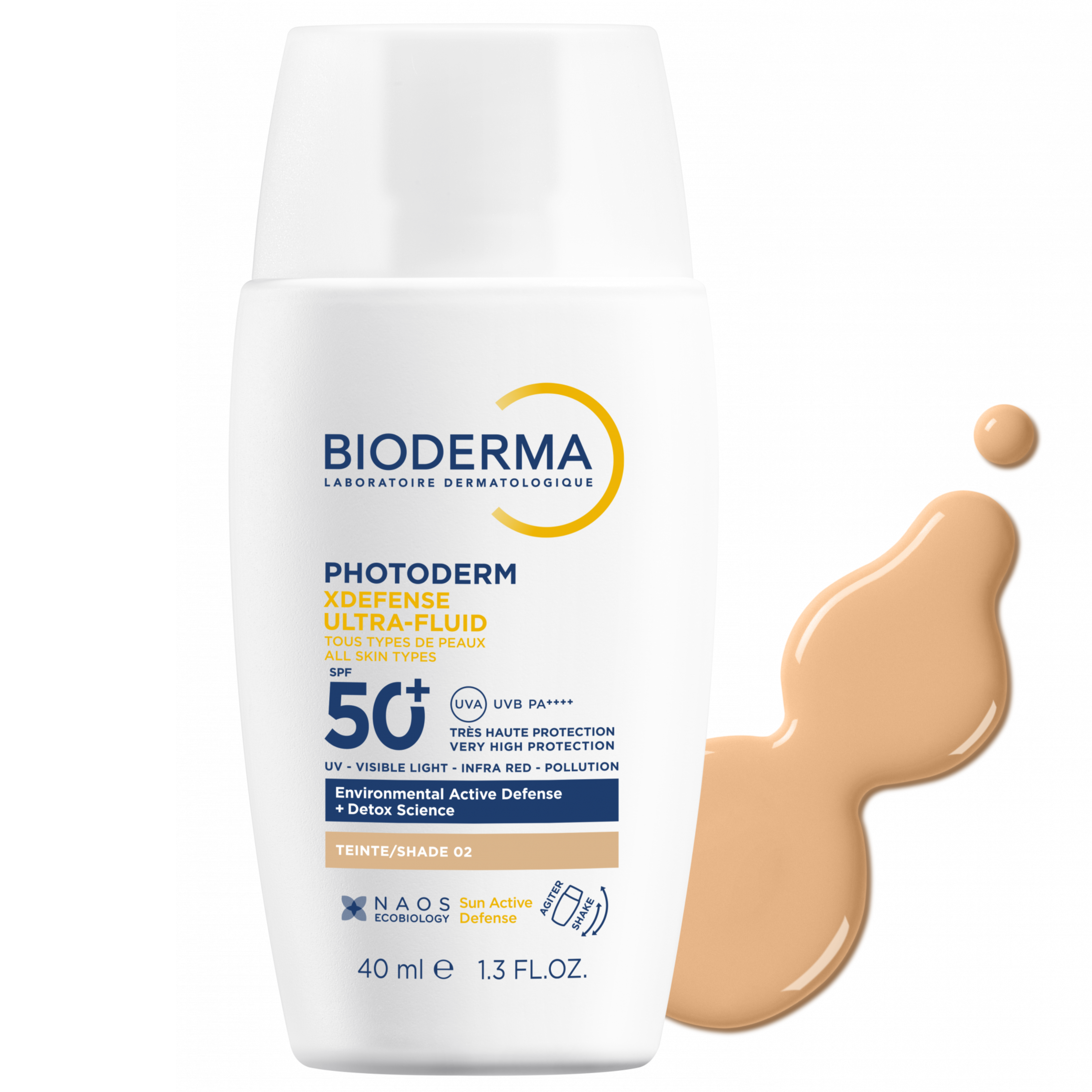 Bioderma Photoderm XDefense Ultra Fluid SPF50 Tinted 40ml Shade 02