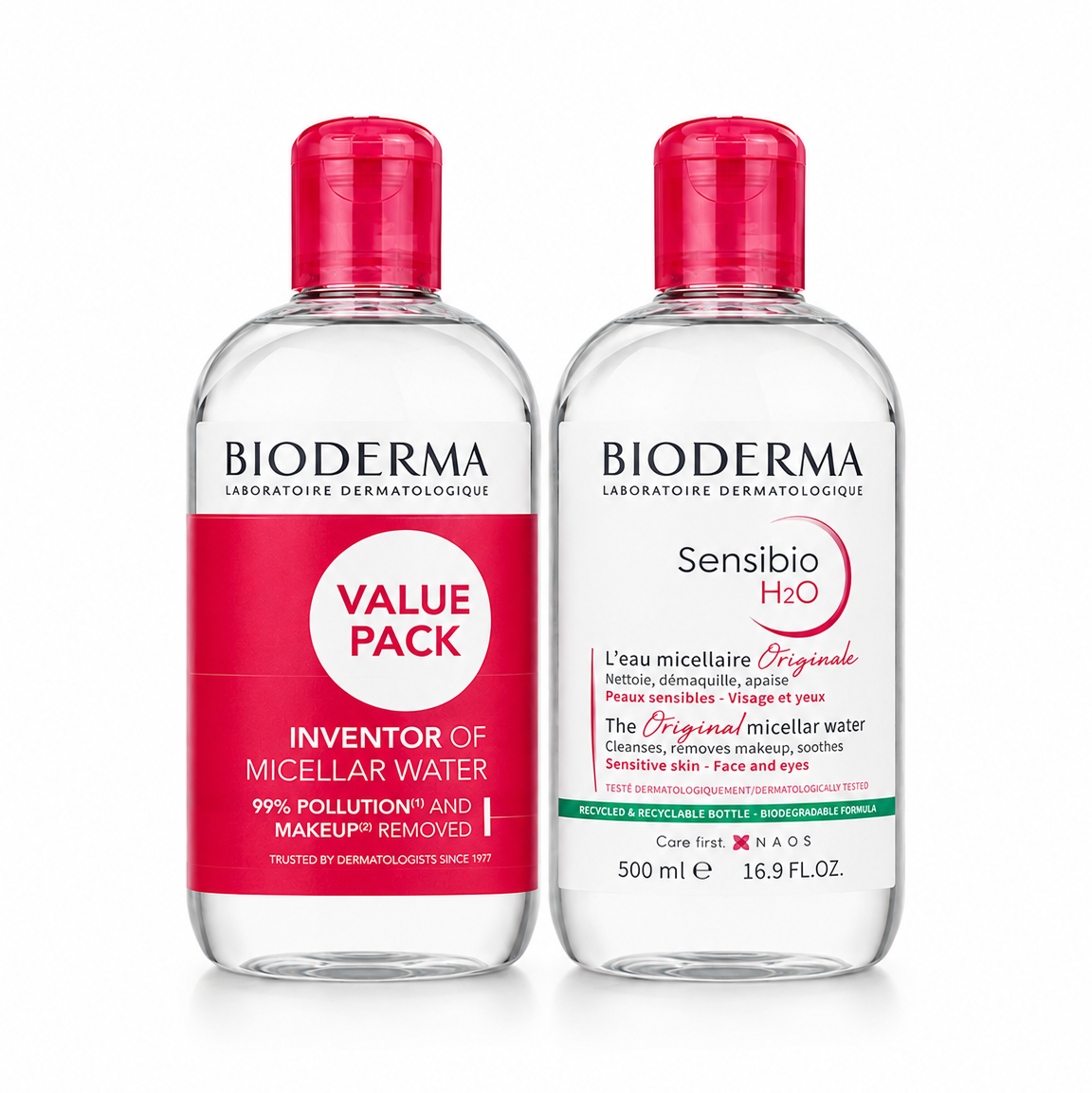Bioderma Sensibio The Original Micellar Water Duo Pack (2x500ml)