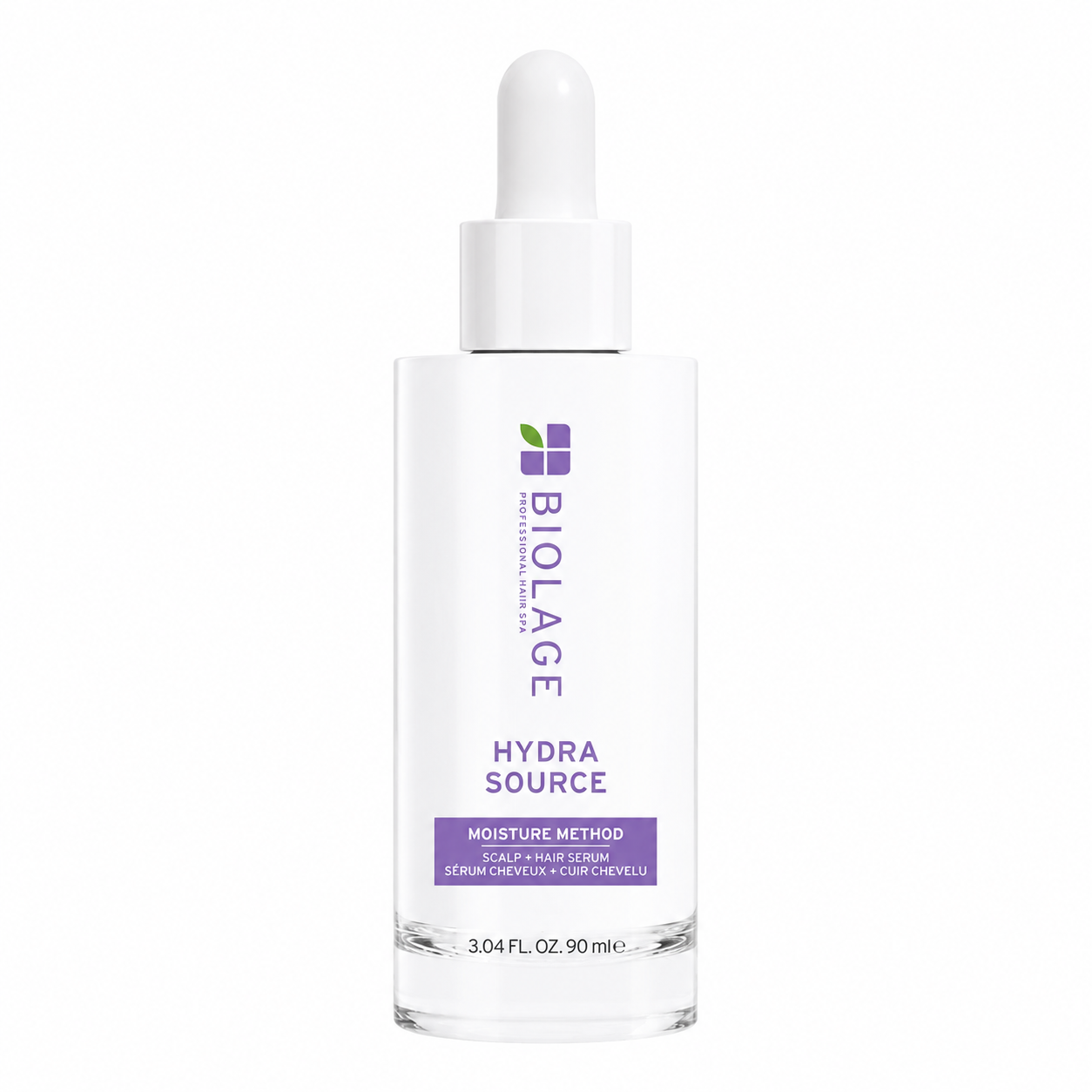 Biolage Professional Hydra Source Moisture Method Scalp + Hair Serum 90ml hydrating serum for dry scalp and dehydrated hair