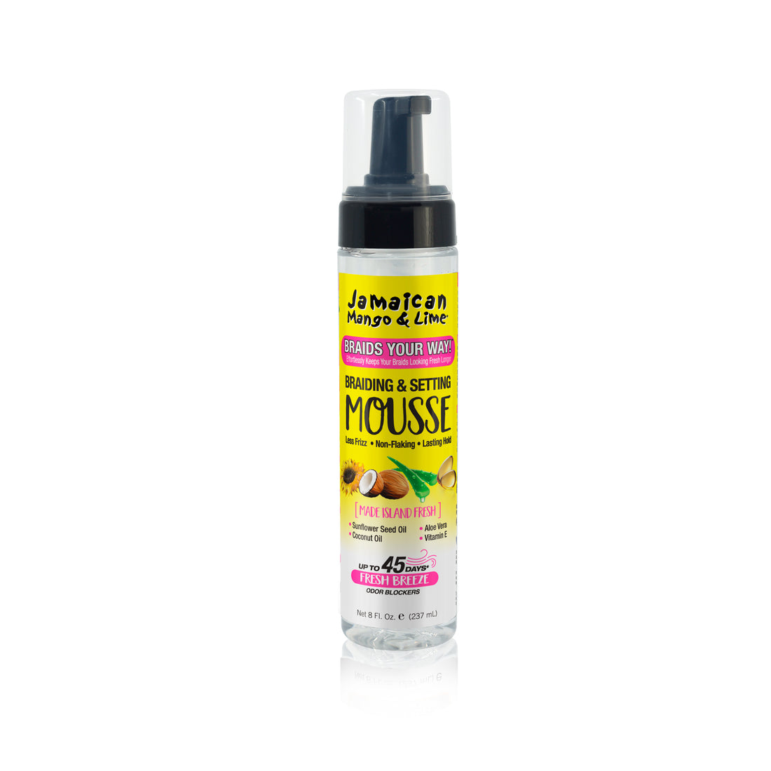 Jamaican Mango &amp; Lime Braiding &amp; Setting Mousse 8oz