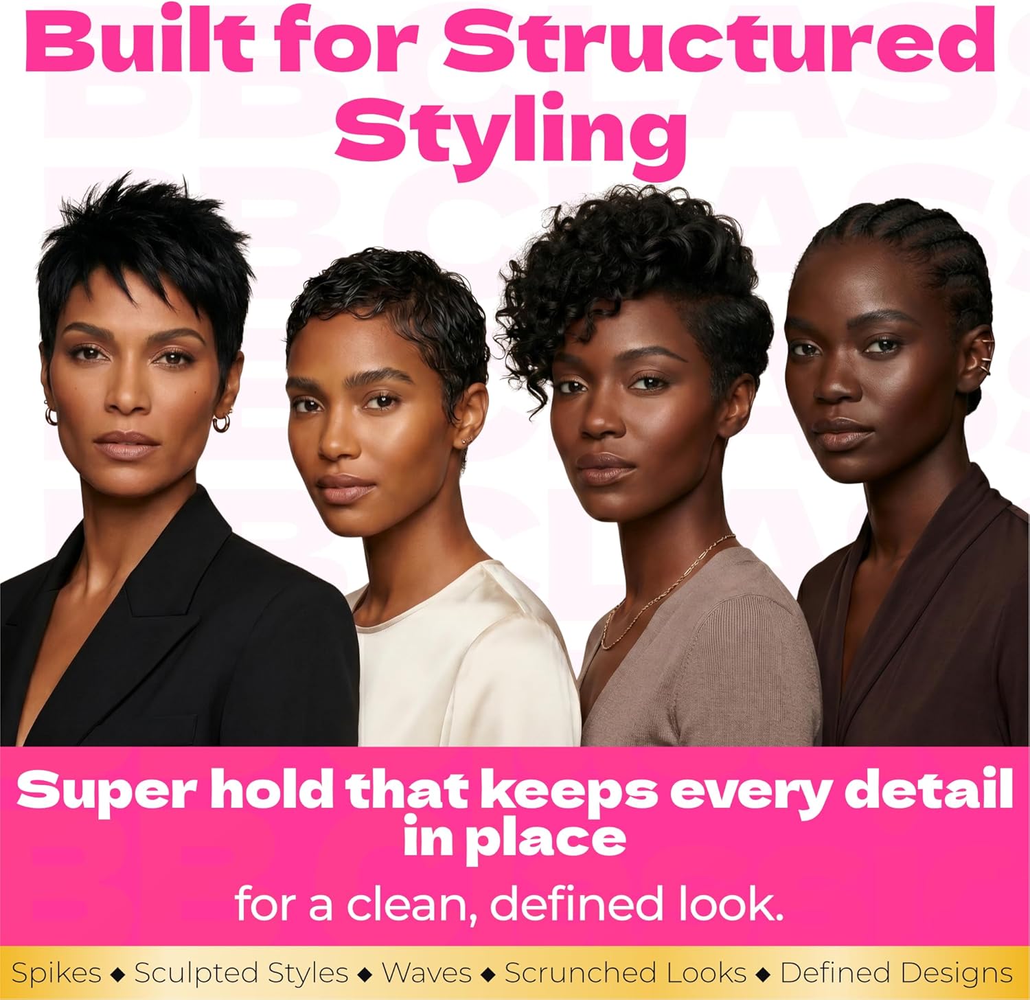 Bronner Bros. Pump It Up Gold Styling Spritz Super Hold 8oz