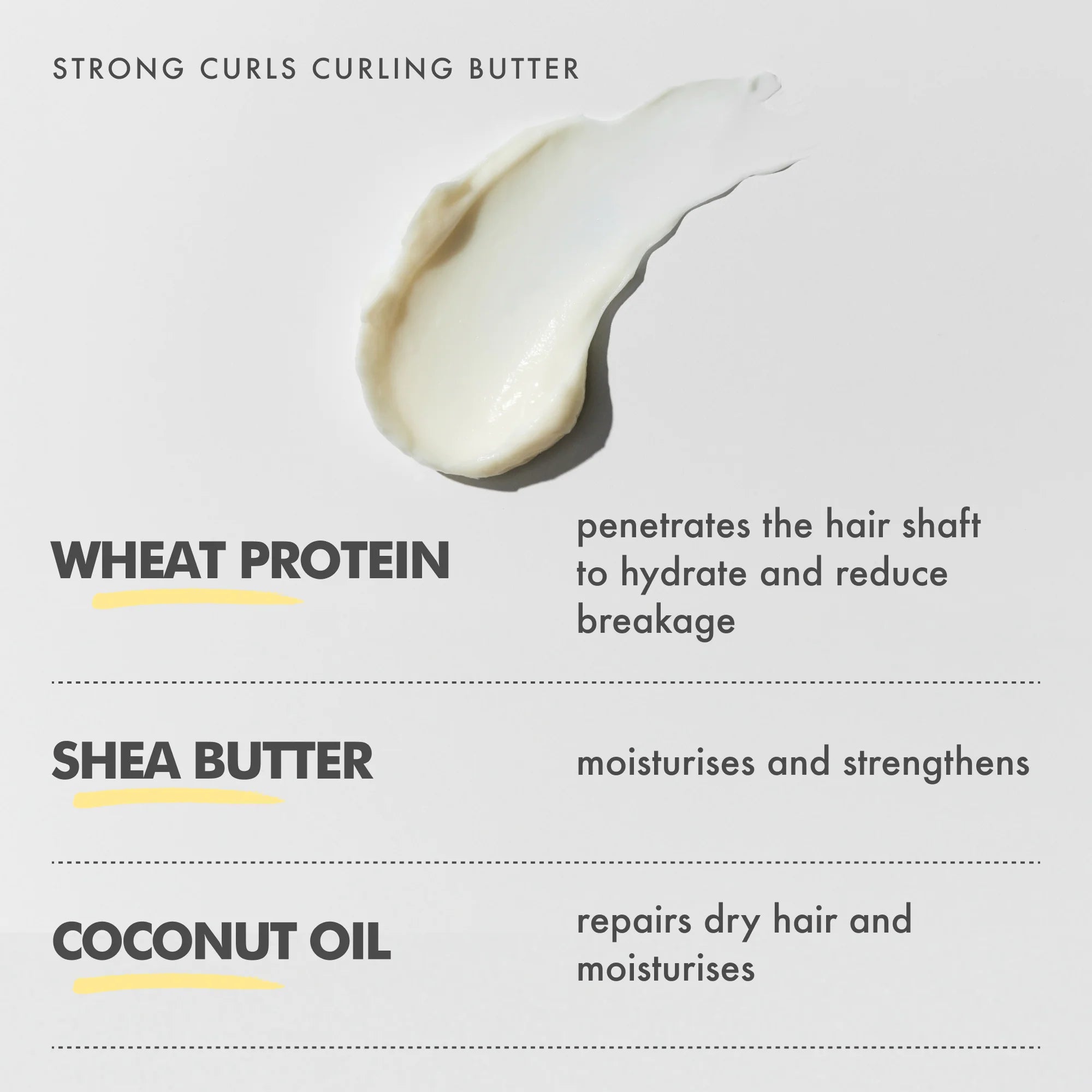 Umberto Giannini Strong Curls Rosemary Oil &amp; Biotin Curling Butter 300ml