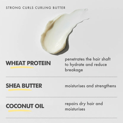 Umberto Giannini Strong Curls Rosemary Oil &amp; Biotin Curling Butter 300ml