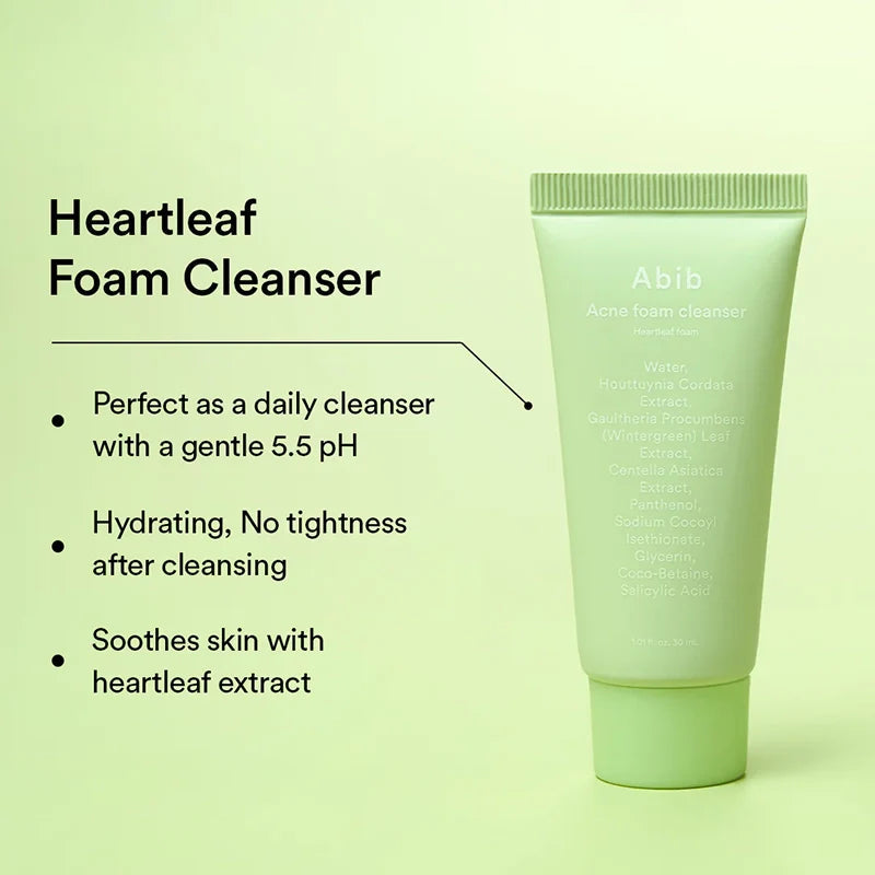 Abib Heartleaf Calming Trial Kit - 4 pc