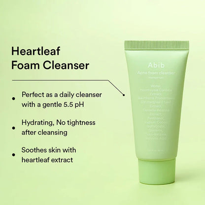 Abib Heartleaf Calming Trial Kit - 4 pc