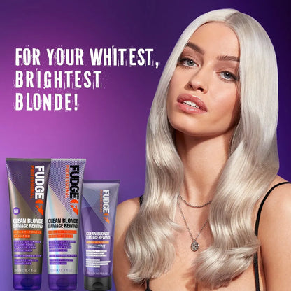 Fudge Professional Clean Blonde Damage Rewind Shampoo 250ml