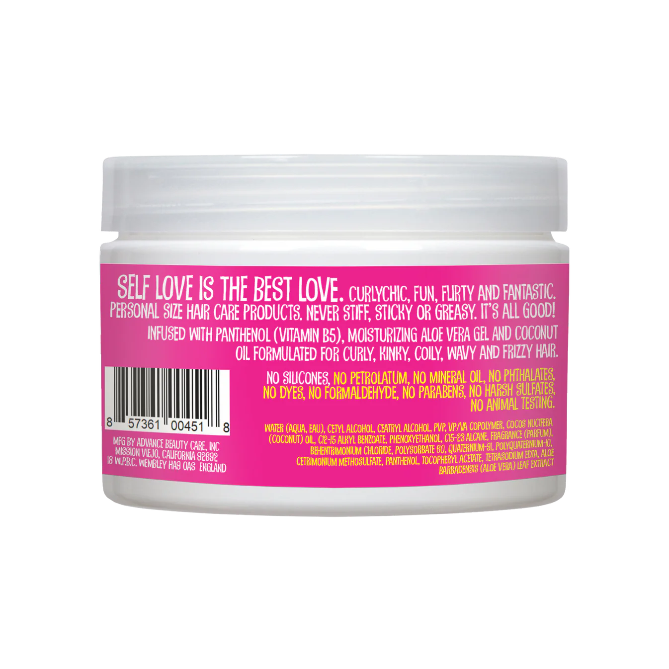 CurlyChic Your Curls Defined Flexible Hold Twisting Curling Creme 12oz