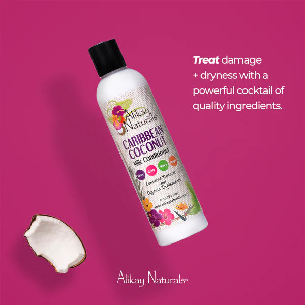 Alikay Naturals Caribbean Coconut Milk Conditioner 8oz