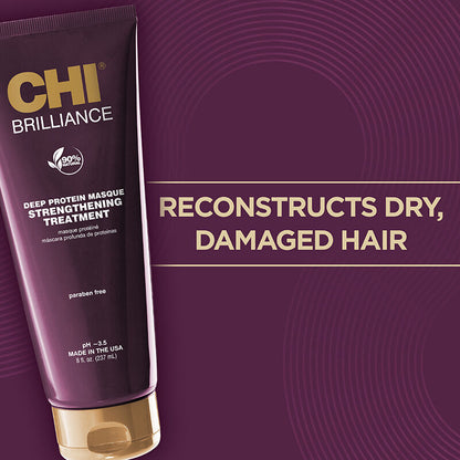 CHI Brilliance Deep Protein Masque Strengthening Treatment 237ml