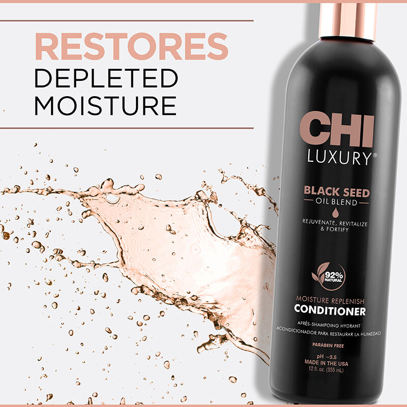 CHI Black Seed Moisture Replenish Conditioner 355ml