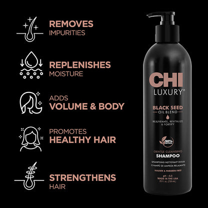 CHI Luxury Black Seed Gentle Cleansing Shampoo 355ml