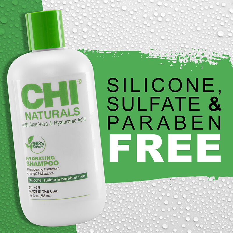CHI Naturals Hydrating Shampoo 355ml