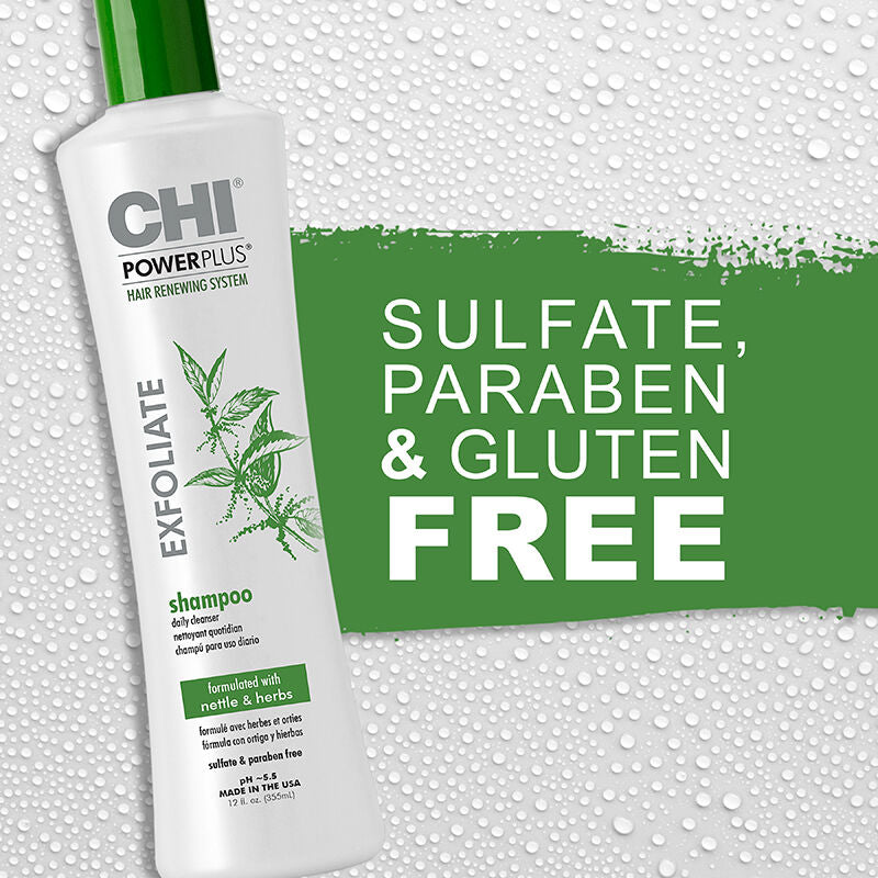 CHI Power Plus Exfoliate Shampoo 355ml