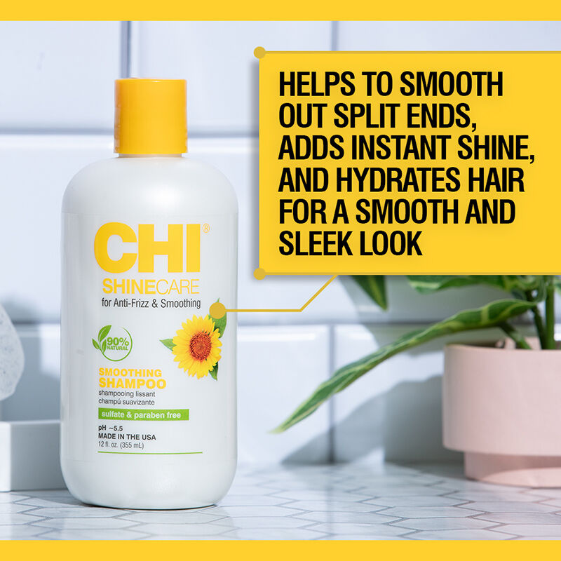 CHI Shine Care Smoothing Shampoo 355ml