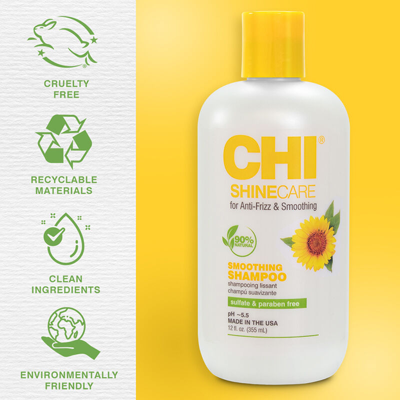 CHI Shine Care Smoothing Shampoo 355ml