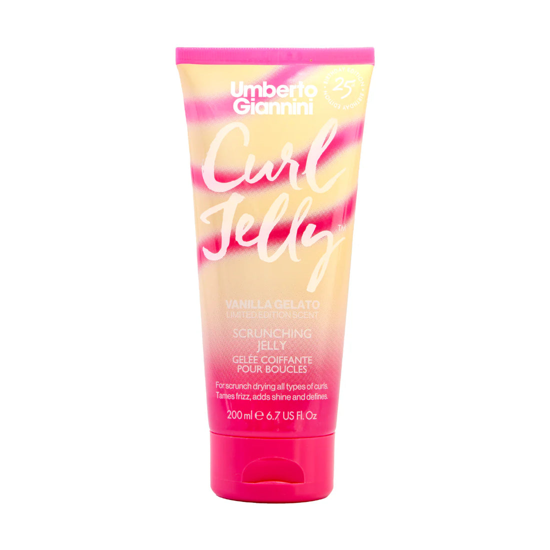 Umberto Giannini Curl Jelly Scrunching Jelly Limited-Edition Vanilla Gelato 200ml
