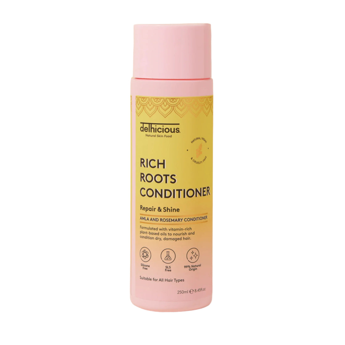 Delhicious Rich Roots Amla &amp; Rosemary Conditioner - 250ml