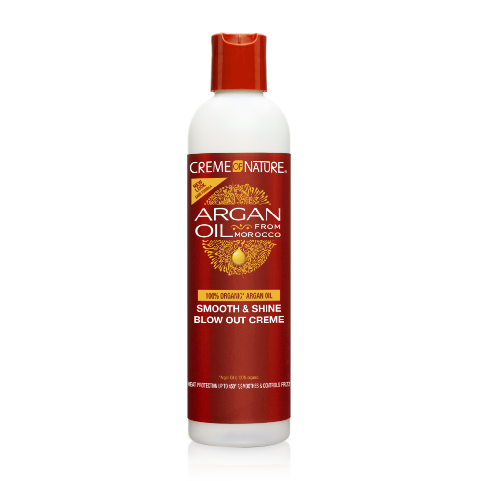 Creme of Nature Argan Oil from Morocco Smooth &amp; Shine Blow Out Creme 8oz
