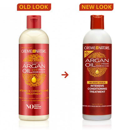 Creme of Nature Argan Oil from Morocco Intensive Conditioning Treatment