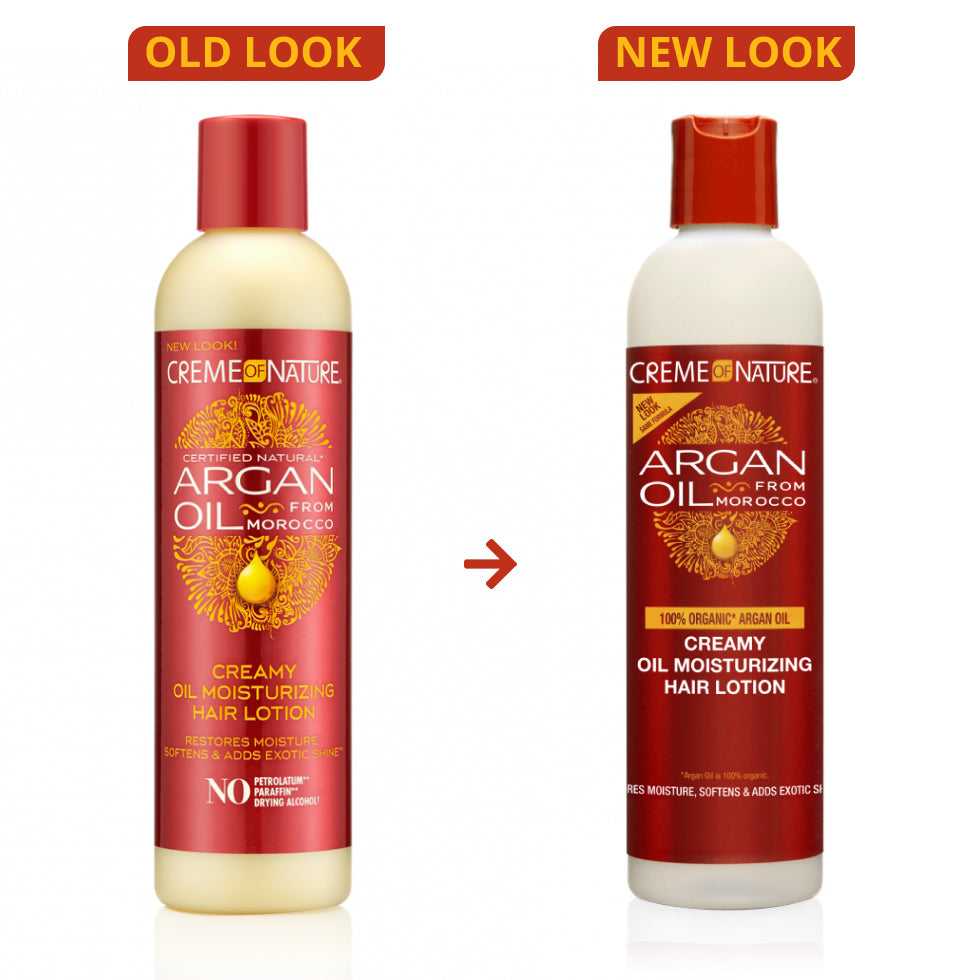 Creme of Nature Argan Oil from Morocco Creamy Oil Moisturizing Hair Lotion 8.45oz
