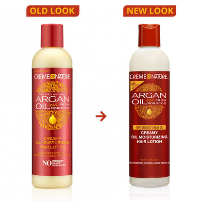 Creme of Nature Argan Oil from Morocco Creamy Oil Moisturizing Hair Lotion 8.45oz