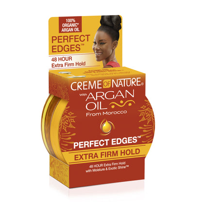 Creme of Nature Argan Oil from Morocco Perfect Edges™ Extra Firm Hold 2.25oz