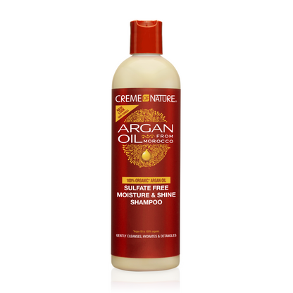 Creme of Nature Argan Oil from Morocco Sulfate-Free Moisture &amp; Shine Shampoo