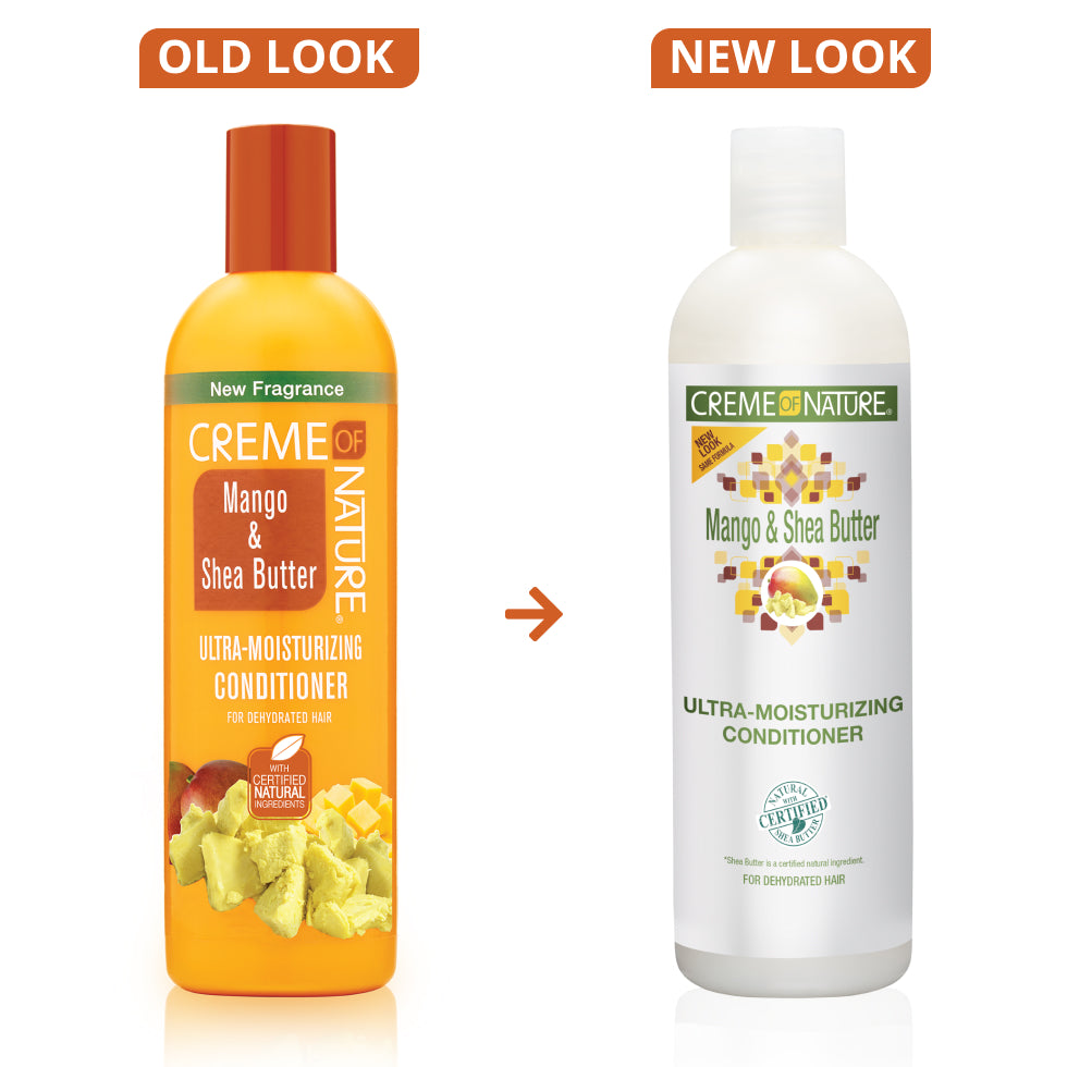 Creme of Nature Certified Natural Ingredients Mango &amp; Shea Butter Ultra-Moisturizing Conditioner 12oz