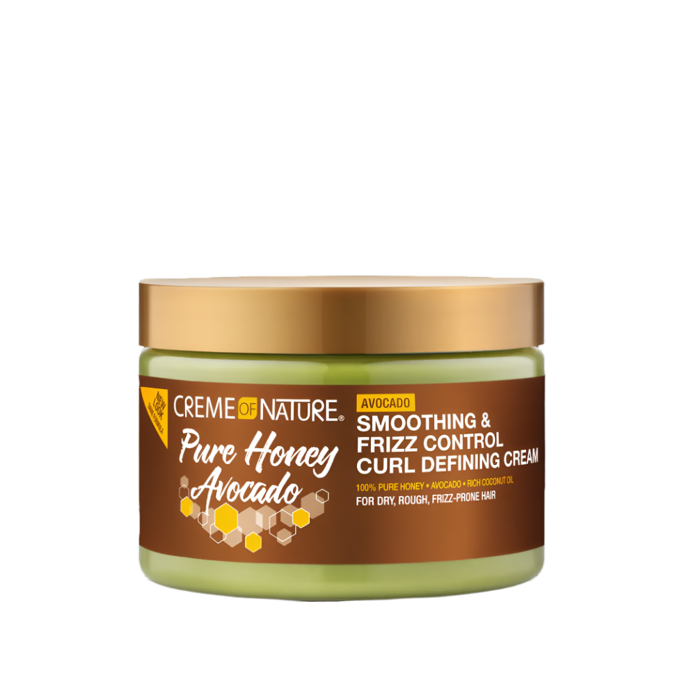 Creme of Nature Pure Honey Hair Food Smoothing &amp; Frizz Control Curl Defining Cream 11.5oz