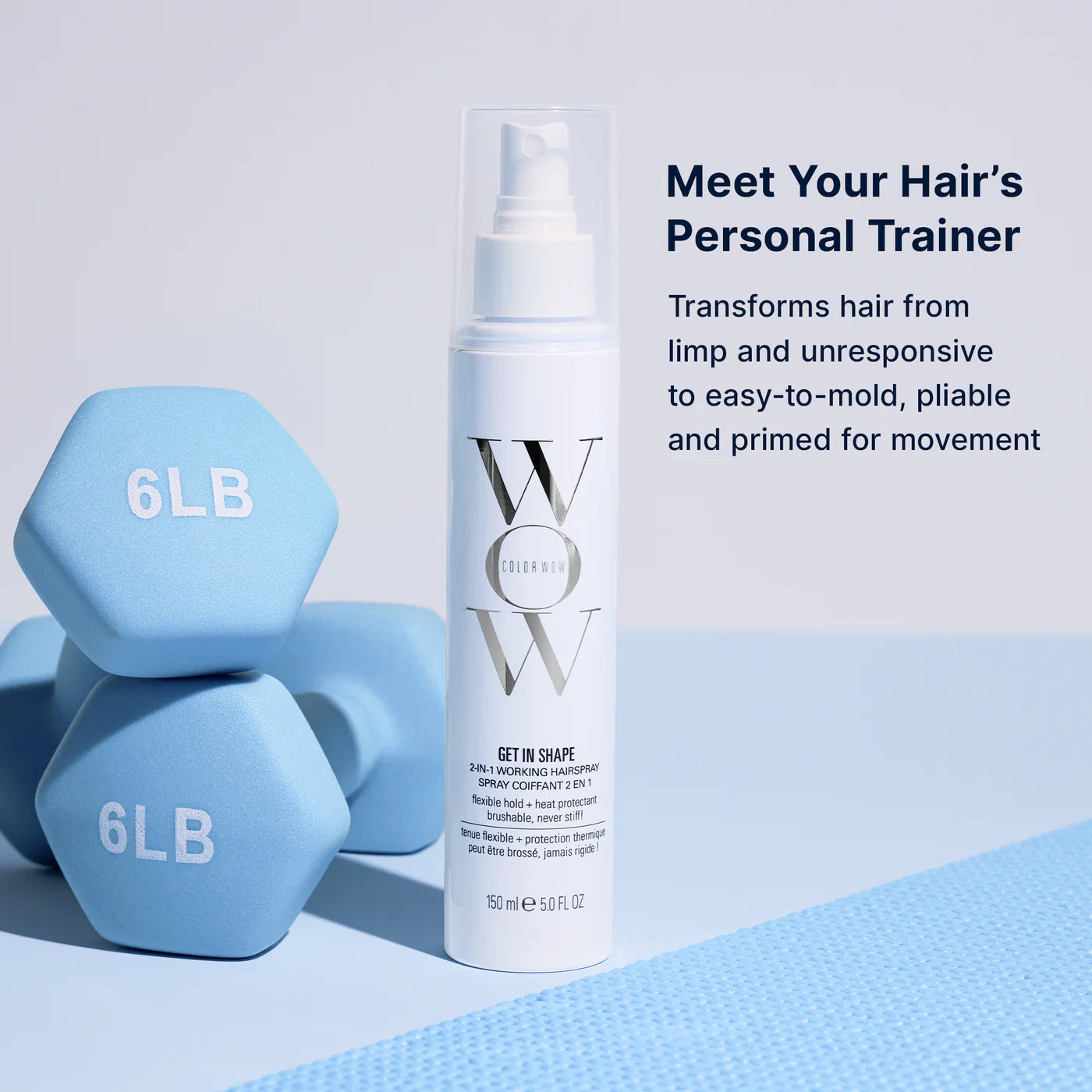 Color Wow Get In Shape 2-in-1 Working Hair Spray 150ml
