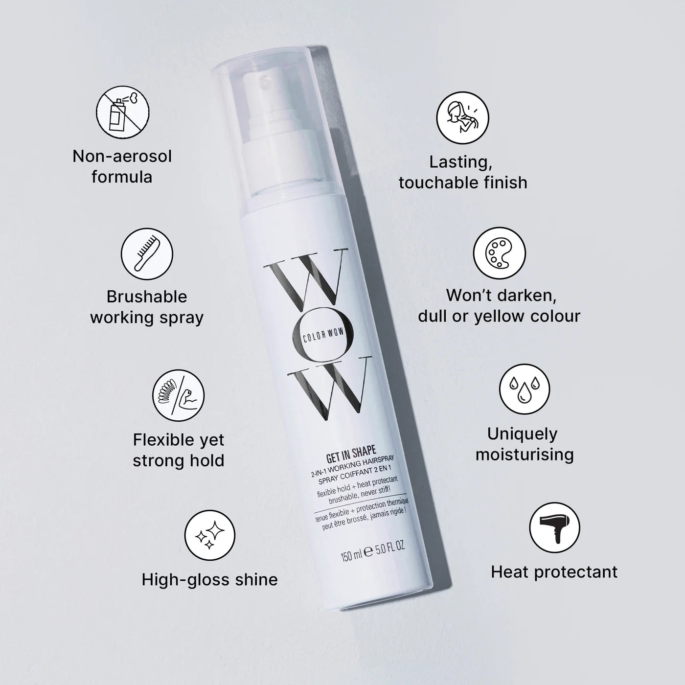 Color Wow Get In Shape 2-in-1 Working Hair Spray 150ml