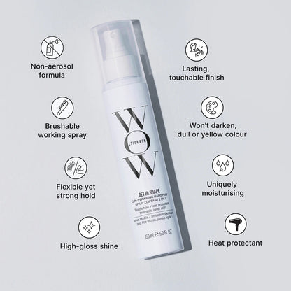 Color Wow Get In Shape 2-in-1 Working Hair Spray 150ml