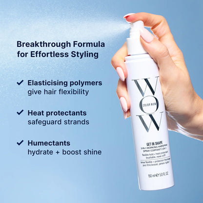 Color Wow Get In Shape 2-in-1 Working Hair Spray 150ml