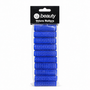 CS Beauty Velcro Rollers in dark blue provide an easy, clip-free way to create volume, lift and soft curls. The self-gripping surface securely holds hair in place without the need for pins, making them ideal for blow-drying and everyday styling on all hair types.
