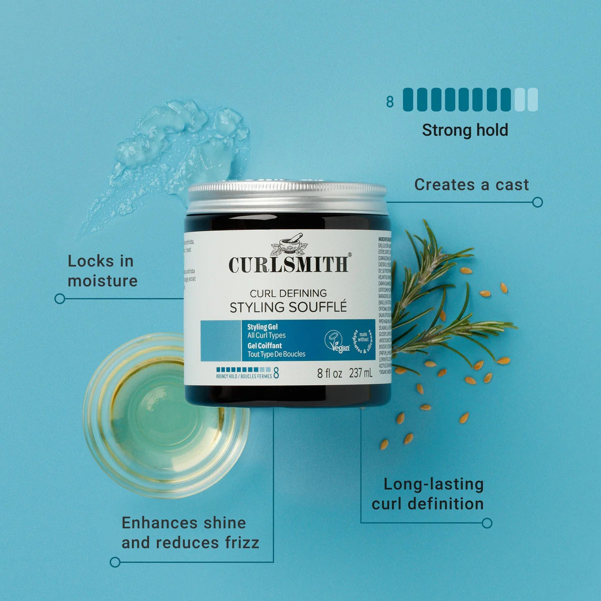 Curlsmith Curl Defining Styling Souffle