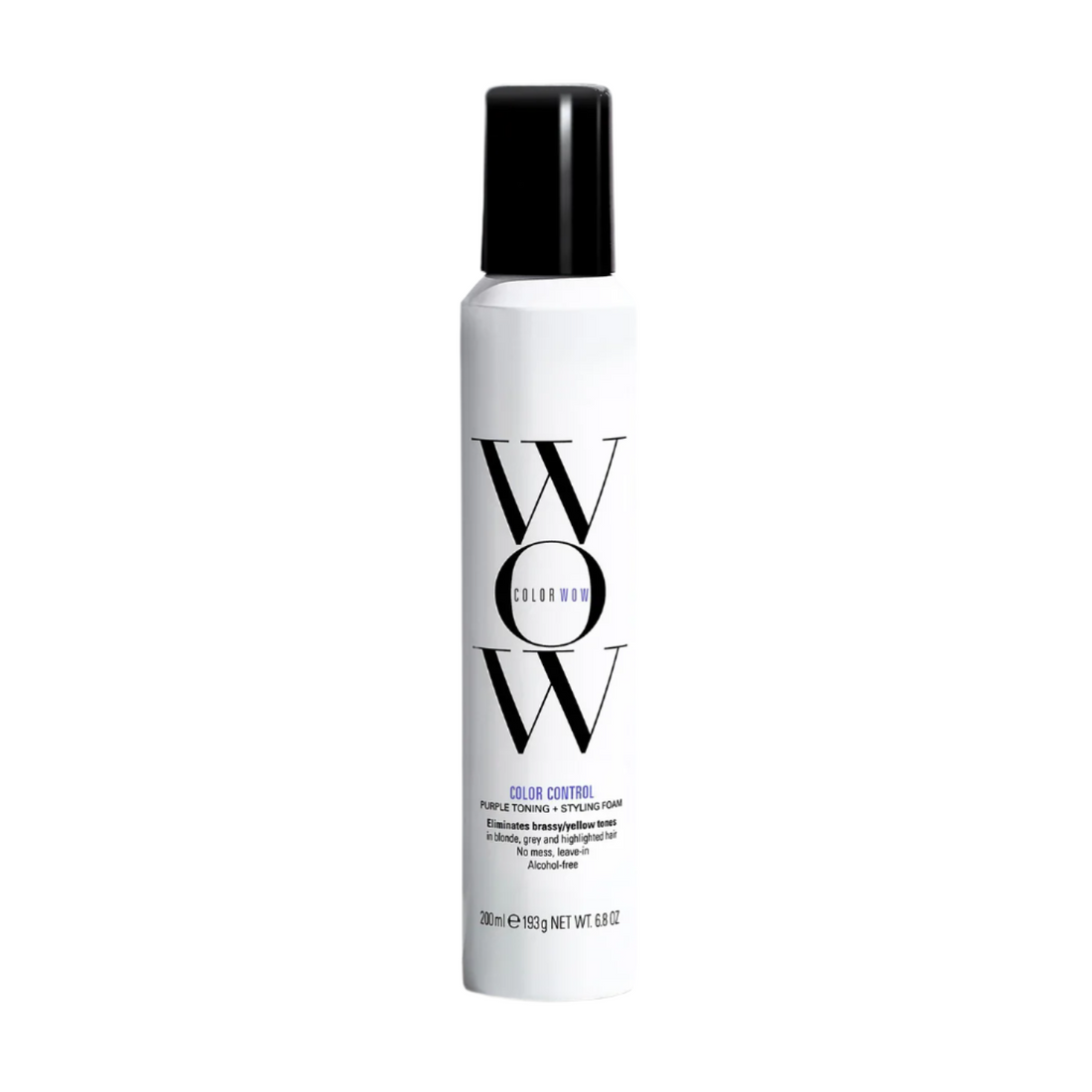 Color Wow Color Control Purple Toning + Styling Foam 200ml