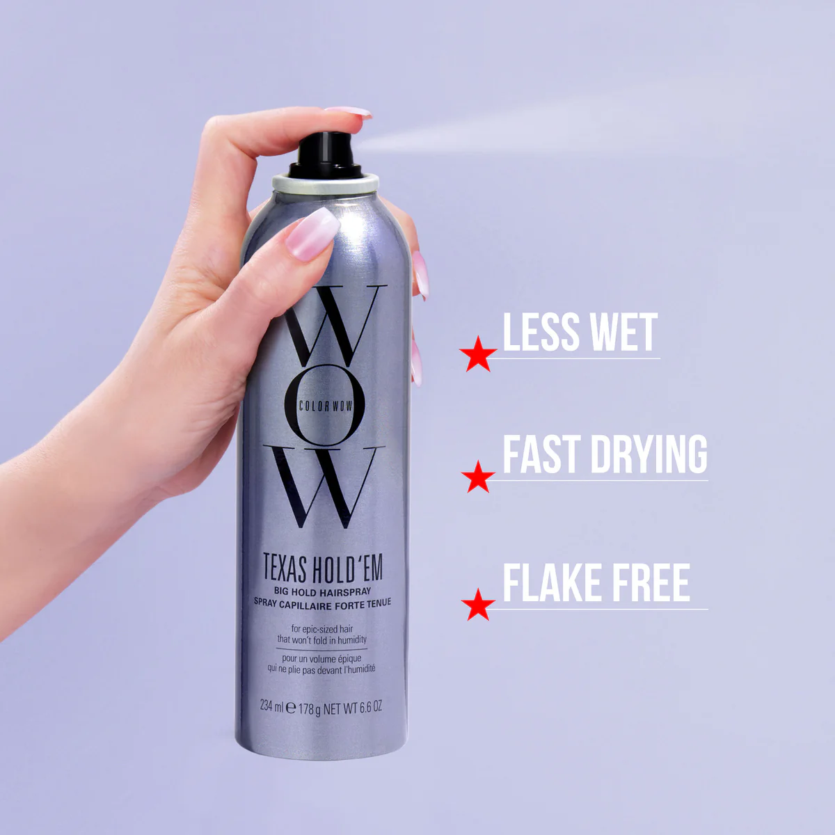 Color Wow Texas Hold ‘Em Big Hold Hairspray 234ml