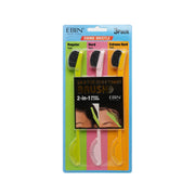 Ebin New York 24 Hour Edge Tamer Brushes 3 Pack Boar