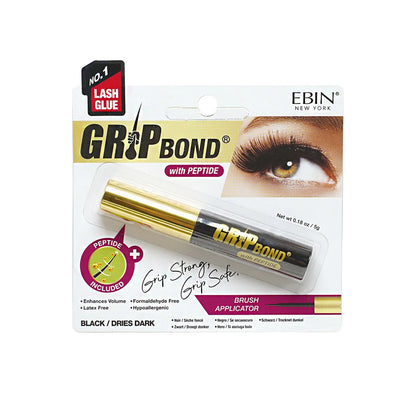 Ebin New York Lash Adhesive with Peptide Brush Applicator
