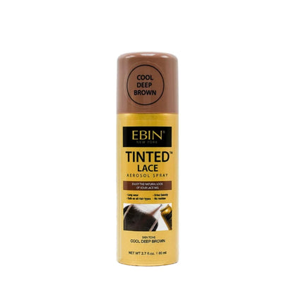 Ebin New York Tinted Lace Aerosol Spray 80ml - UK Shipping Only